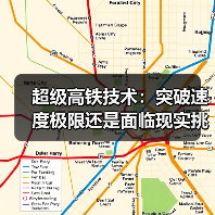超级高铁技术:突破速度极限还是面临现实挑战? 超级高铁技术:突破速度极限还是面临现实挑战?