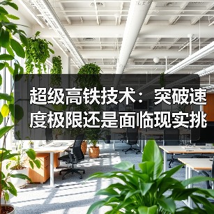 超级高铁技术:突破速度极限还是面临现实挑战? 超级高铁技术:突破速度极限还是面临现实挑战?