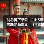 别急着下结论！13亿砸向新能源车企，全球扩张背后的三大风险