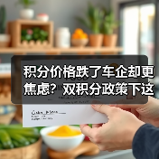 积分价格跌了车企却更焦虑?双积分政策下这些车企压力山大 积分价格跌了车企却更焦虑?双积分政策下这些车企压力山大