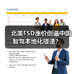 北美FSD涨价倒逼中国智驾本地化提速? 北美FSD涨价倒逼中国智驾本地化提速?