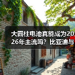 大圆柱电池真能成为2026年主流吗?比亚迪与特斯拉的较量暗藏玄机 大圆柱电池真能成为2026年主流吗?比亚迪与特斯拉的较量暗藏玄机