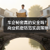 车企秘密真的安全吗?商业机密防范实战策略揭秘 车企秘密真的安全吗?商业机密防范实战策略揭秘