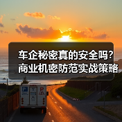 车企秘密真的安全吗?商业机密防范实战策略揭秘 车企秘密真的安全吗?商业机密防范实战策略揭秘