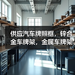 供应汽车牌照框，锌合金车牌架，金属车牌架