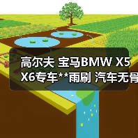 高尔夫 宝马BMW X5 X6专车**雨刷 汽车无骨雨刷器 雨刮器