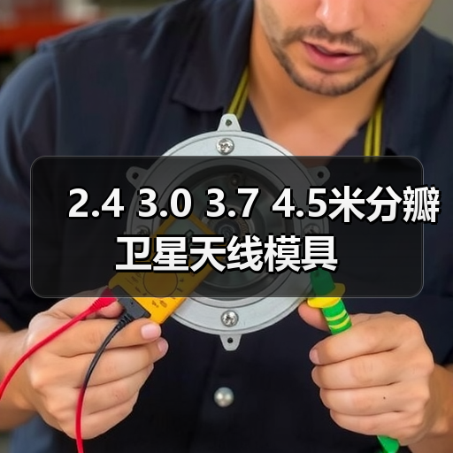 2.4 3.0 3.7 4.5米分瓣卫星天线模具