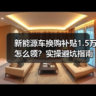 新能源车换购补贴1.5万怎么领？实操避坑指南