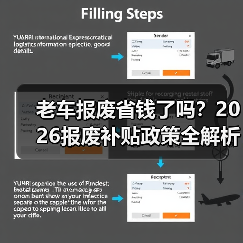 老车报废省钱了吗?2026报废补贴政策全解析 老车报废省钱了吗?2026报废补贴政策全解析