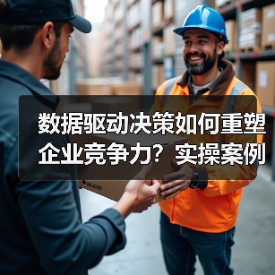 数据驱动决策如何重塑企业竞争力?实操案例揭示核心价值 数据驱动决策如何重塑企业竞争力?实操案例揭示核心价值