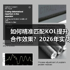 如何精准匹配KOL提升合作效果？2026年实战技巧揭秘