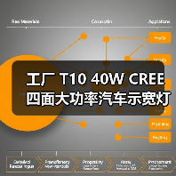 工厂 T10 40W CREE 四面大功率汽车示宽灯 30W 50W LED阅读灯 工厂 T10 40W CREE 四面大功率汽车示宽灯 30W 50W LED阅读灯