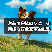 汽车用户体验反馈：如何成为行业变革的推动力？