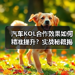 汽车KOL合作效果如何精准提升?实战秘籍揭秘 汽车KOL合作效果如何精准提升?实战秘籍揭秘