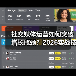 社交媒体运营如何突破增长瓶颈?2026实战技巧全解析 社交媒体运营如何突破增长瓶颈?2026实战技巧全解析
