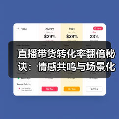 直播带货转化率翻倍秘诀:情感共鸣与场景化内容怎么用? 直播带货转化率翻倍秘诀:情感共鸣与场景化内容怎么用?