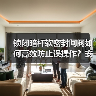锁闭暗杆软密封闸阀如何高效防止误操作？安全设计与应用解析