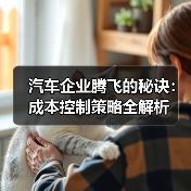 汽车企业腾飞的秘诀:成本控制策略全解析 汽车企业腾飞的秘诀:成本控制策略全解析