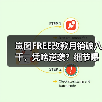 岚图FREE改款月销破八千,凭啥逆袭?细节曝光 岚图FREE改款月销破八千,凭啥逆袭?细节曝光