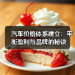 汽车价格体系建立:平衡盈利与品牌的秘诀 汽车价格体系建立:平衡盈利与品牌的秘诀