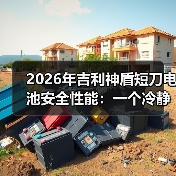2026年吉利神盾短刀电池安全性能:一个冷静的技术观察 2026年吉利神盾短刀电池安全性能:一个冷静的技术观察
