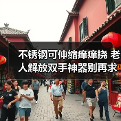 不锈钢可伸缩痒痒挠 老人解放双手神器别再求人了