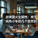 蔚来萤火虫预热:关于纯电小车的几个反常识推测 蔚来萤火虫预热:关于纯电小车的几个反常识推测