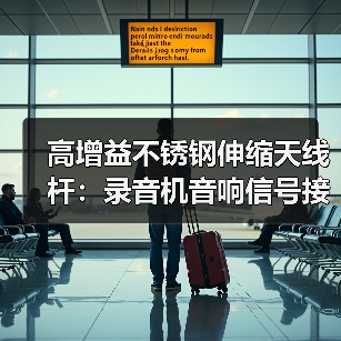 高增益不锈钢伸缩天线杆:录音机音响信号接收优选 高增益不锈钢伸缩天线杆:录音机音响信号接收优选