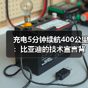 充电5分钟续航400公里：比亚迪的技术宣言背后
