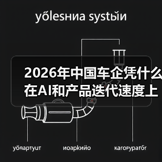 2026年中国车企凭什么在AI和产品迭代速度上全面领先西方