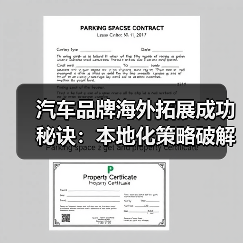 汽车品牌海外拓展成功秘诀:本地化策略破解全球市场难题 汽车品牌海外拓展成功秘诀:本地化策略破解全球市场难题