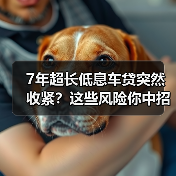 7年超长低息车贷突然收紧?这些风险你中招了吗? 7年超长低息车贷突然收紧?这些风险你中招了吗?
