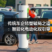 传统车企转型破局之道:智能化电动化双引擎驱动 传统车企转型破局之道:智能化电动化双引擎驱动