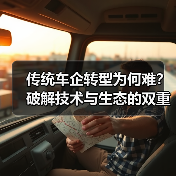 传统车企转型为何难?破解技术与生态的双重挑战 传统车企转型为何难?破解技术与生态的双重挑战