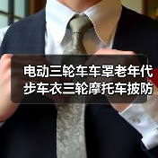 电动三轮车车罩老年代步车衣三轮摩托车披防雨防晒罩冬季通用加厚 电动三轮车车罩老年代步车衣三轮摩托车披防雨防晒罩冬季通用加厚