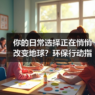 你的日常选择正在悄悄改变地球?环保行动指南一文揭秘 你的日常选择正在悄悄改变地球?环保行动指南一文揭秘