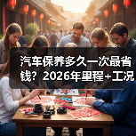 汽车保养多久一次最省钱?2026年里程+工况双维度更科学 汽车保养多久一次最省钱?2026年里程+工况双维度更科学
