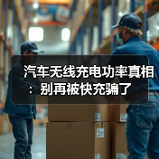 汽车无线充电功率真相：别再被快充骗了