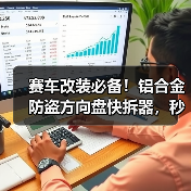 赛车改装必备!铝合金防盗方向盘快拆器,秒拆防偷盗 赛车改装必备!铝合金防盗方向盘快拆器,秒拆防偷盗