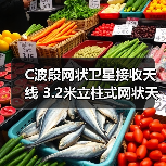 C波段网状卫星接收天线 3.2米立柱式网状天线