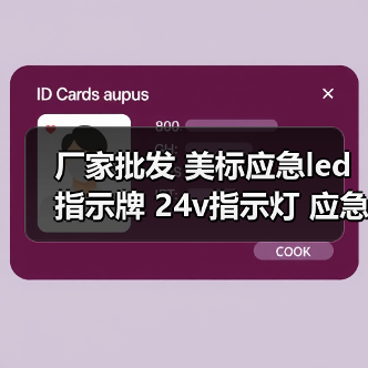 厂家批发 美标应急led指示牌 24v指示灯 应急指示灯规格可定制 厂家批发 美标应急led指示牌 24v指示灯 应急指示灯规格可定制