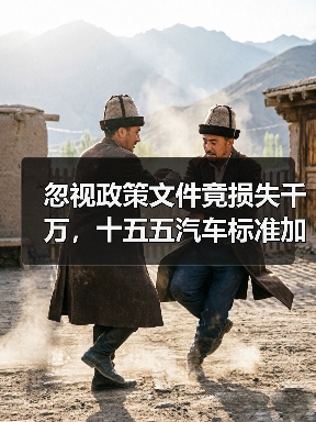 忽视政策文件竟损失千万,十五五汽车标准加速对行业冲击有多大? 忽视政策文件竟损失千万,十五五汽车标准加速对行业冲击有多大?