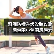 雅阁防撞升级改装攻略：后包围小包围后唇怎么装？