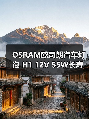 OSRAM欧司朗汽车灯泡 H1 12V 55W长寿型