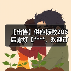 【出售】供应标致206后雾灯【****，欢迎订购】