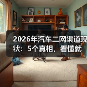 2026年汽车二网渠道现状：5个真相，看懂就能少走3年弯路
