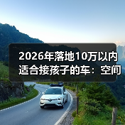 2026年落地10万以内适合接孩子的车:空间、安全、养车费一次说透 2026年落地10万以内适合接孩子的车:空间、安全、养车费一次说透