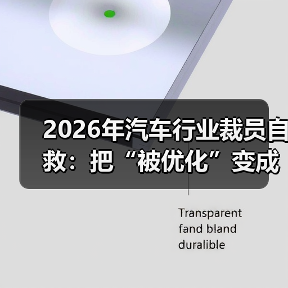 2026年汽车行业裁员自救:把“被优化”变成下一份Offer的筹码 2026年汽车行业裁员自救:把“被优化”变成下一份Offer的筹码