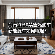 海南2030禁售燃油车,新能源车如何崛起? 海南2030禁售燃油车,新能源车如何崛起?