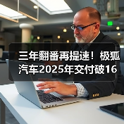 三年翻番再提速!极狐汽车2025年交付破16万辆 三年翻番再提速!极狐汽车2025年交付破16万辆